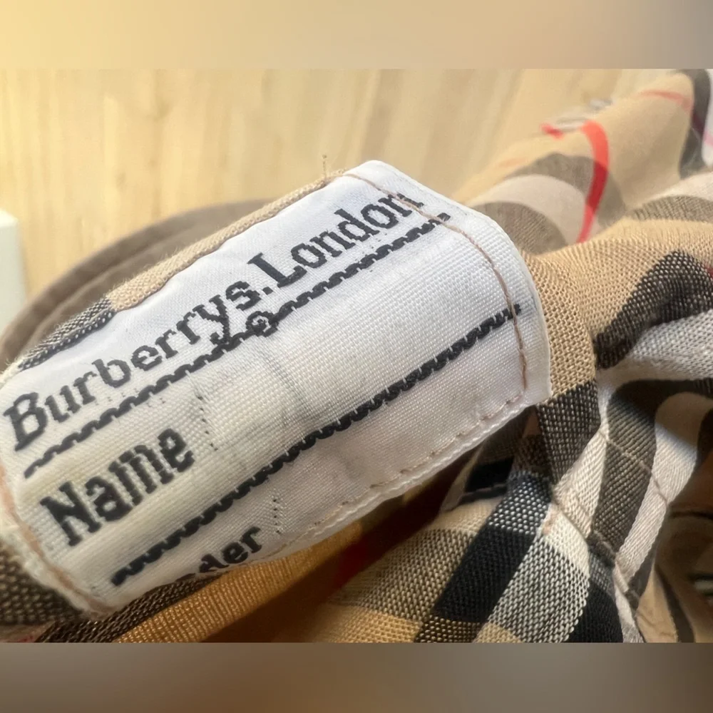 Vintage Burberry Nova Check Trench Coat - Picture 11 of 14